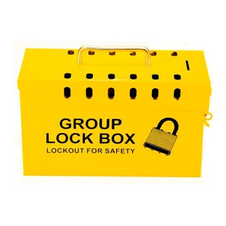 Zing ZING Yellow Group Lock Box,  7299Y-UN